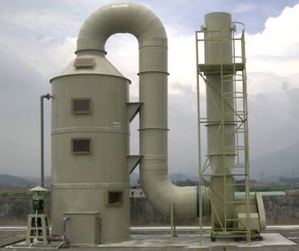 玻璃鋼凈化塔的制作原材料選用及主體結(jié)構(gòu) 玻璃鋼凈化塔